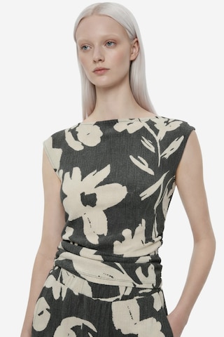 No Matter What Blouse in Grijs: voorkant
