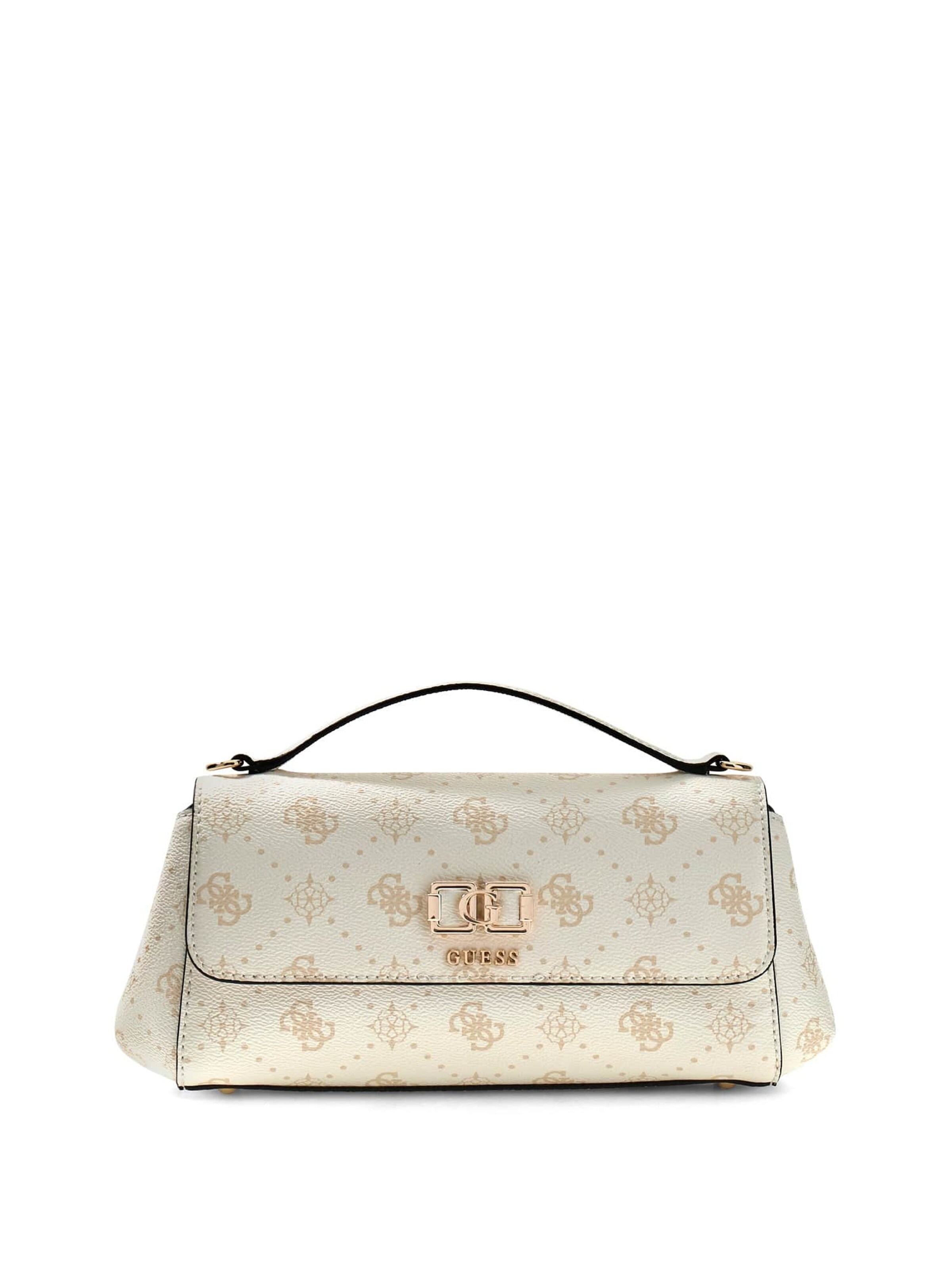 GUESS Crossbody Bag in White: front