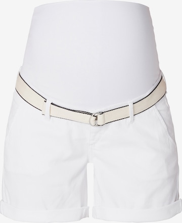 Regular Pantalon 'Leland' Noppies en blanc