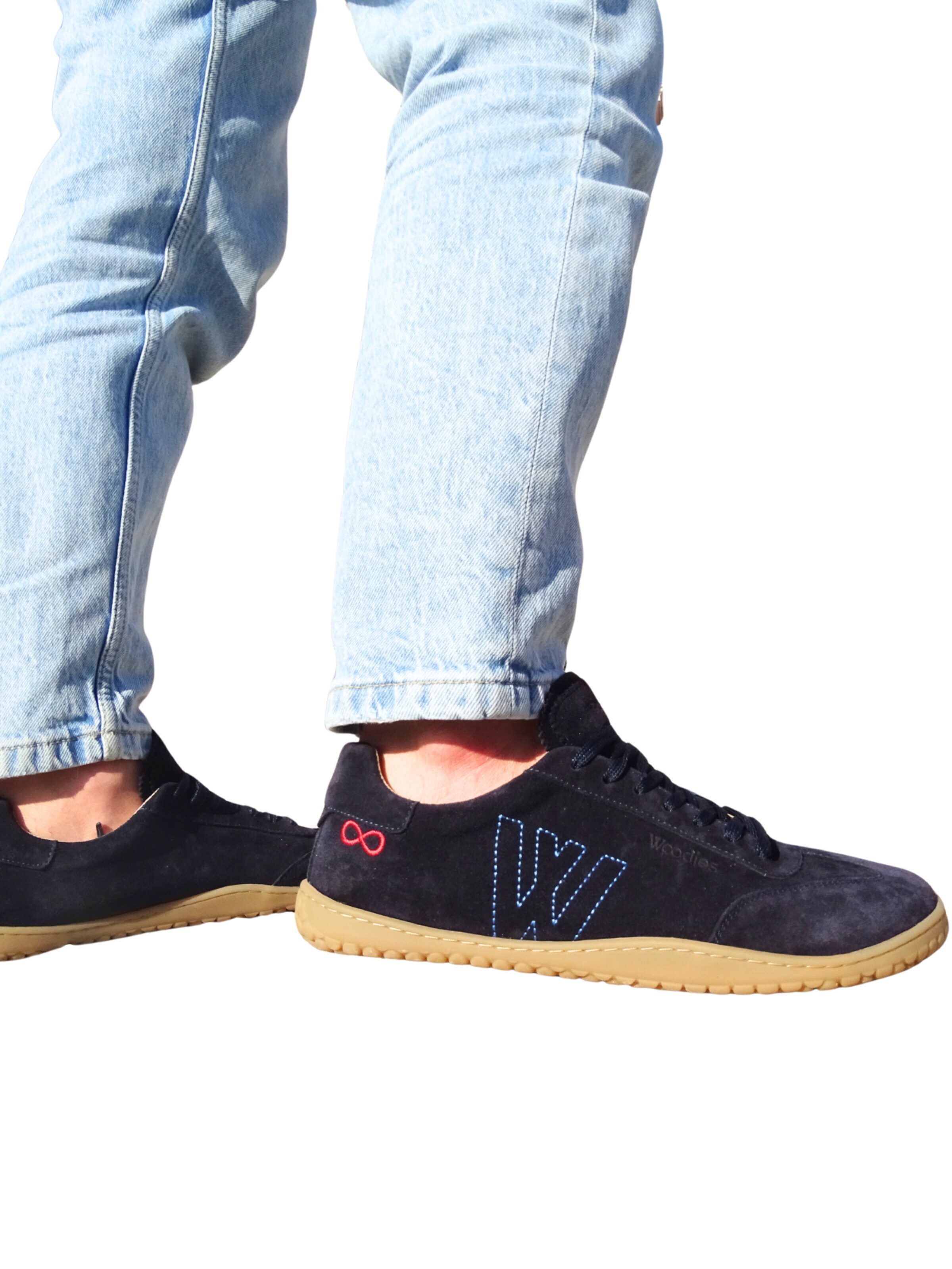 WOODIES THE OFFICIAL Lace-up shoe 'Woodies Origin' in Blue