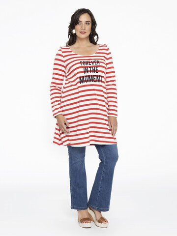 YOEK Tunic in Red