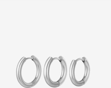 Cala Rose Earrings 'BASIC SET' in Silver: front