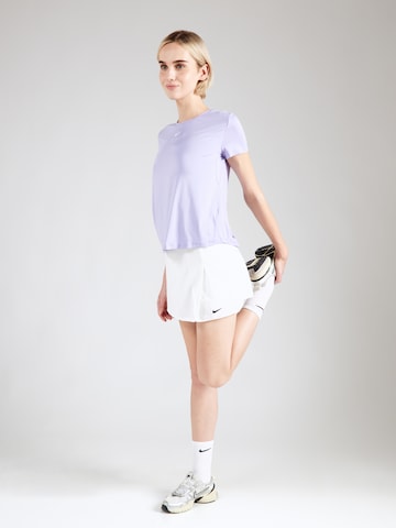 NIKE Functioneel shirt 'ONE CLASSIC' in Lila