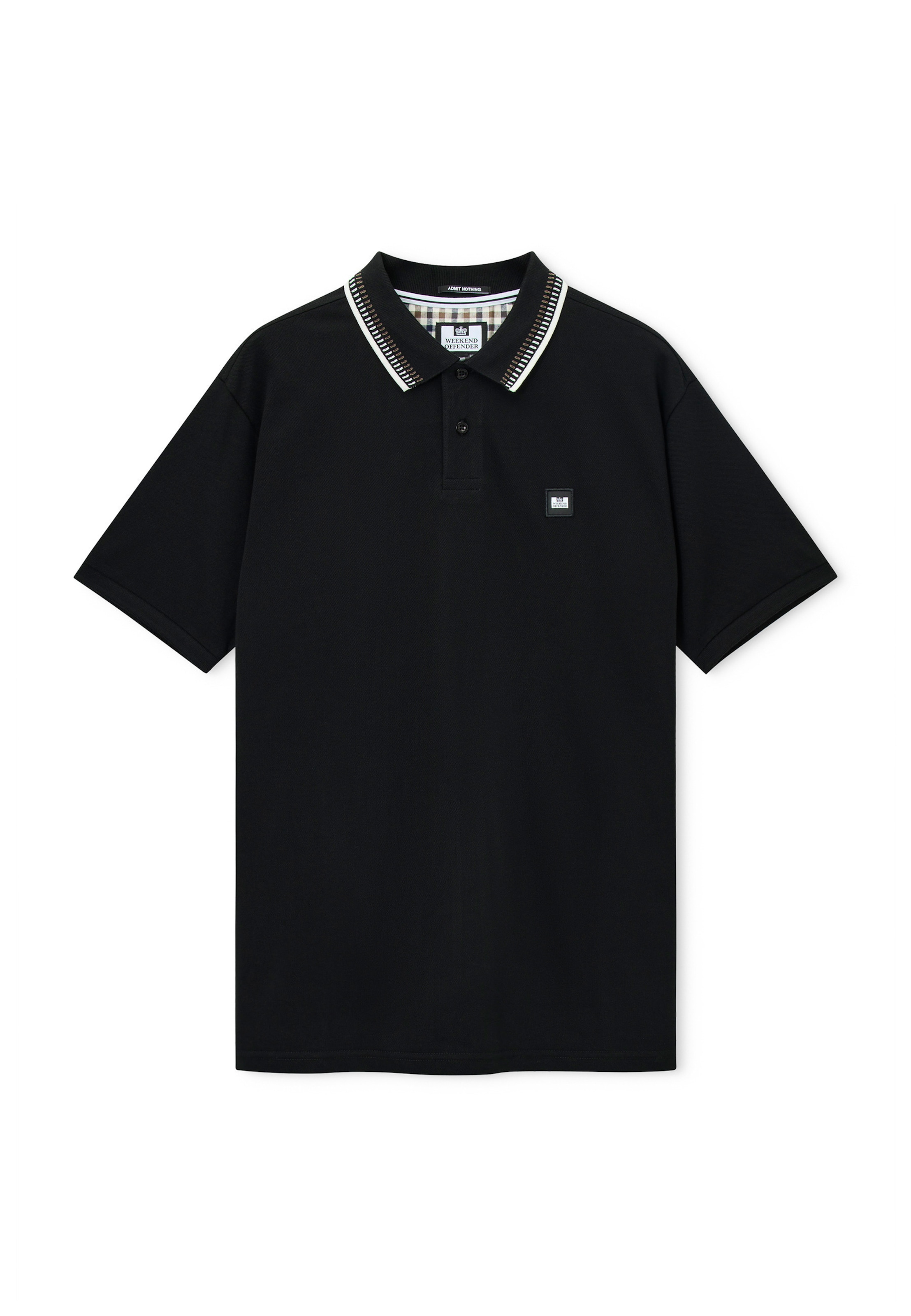 Weekend Offender Shirt in Zwart: voorkant