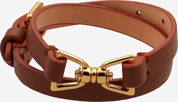 Coccinelle Armband 'CARRIE' in Bruin: voorkant