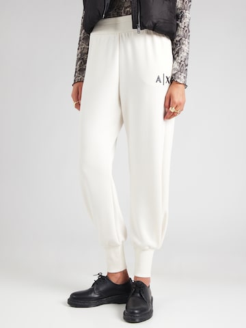 ARMANI EXCHANGE Tapered Nadrág - fehér: elől