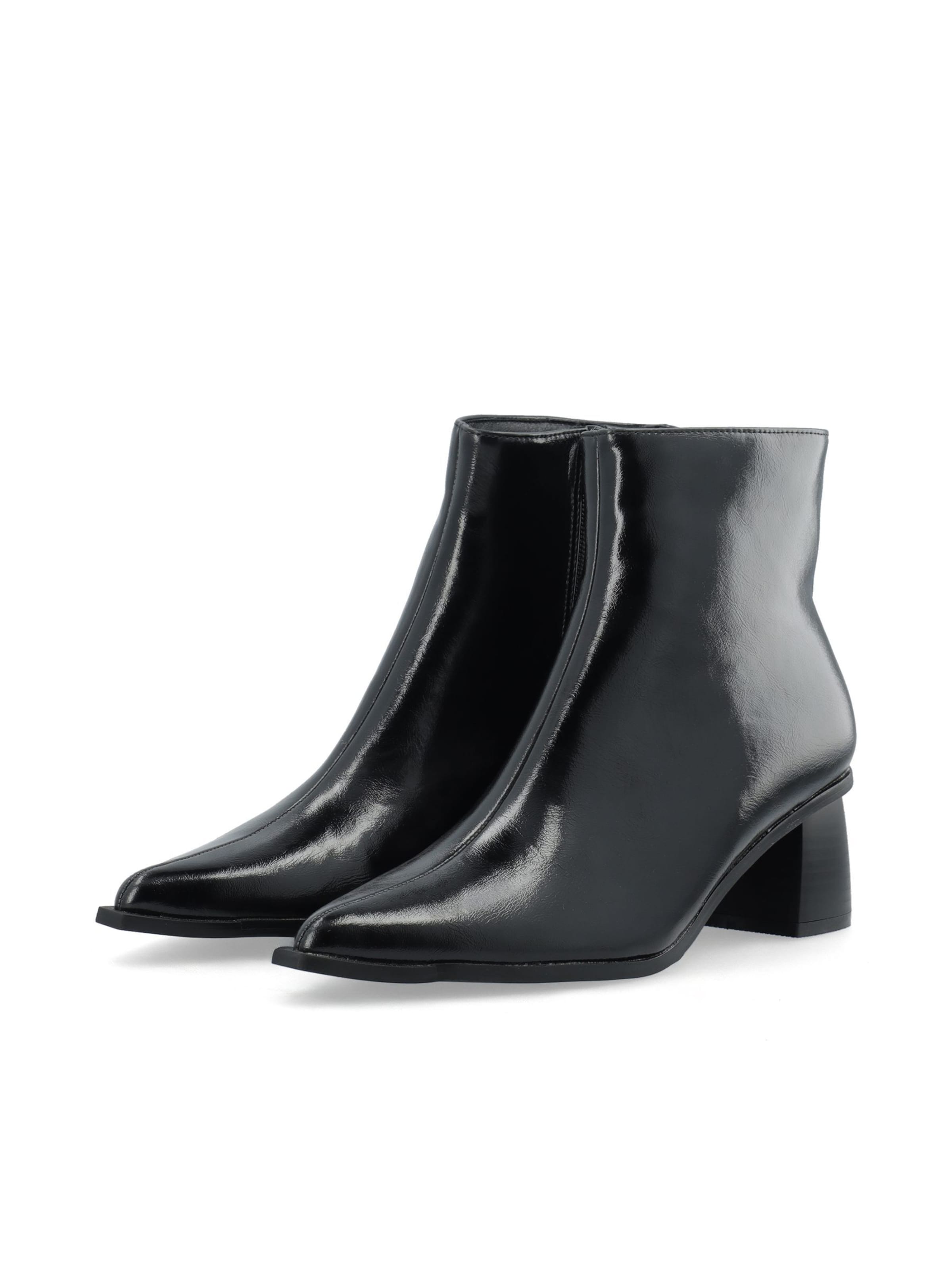 Bianco - Botas de tobillo 'Leonora' en negro