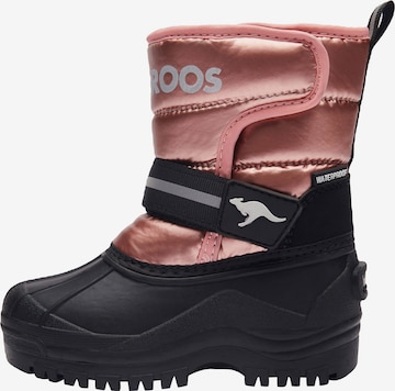 KangaROOS Snow Boots 'Shell' in Pink