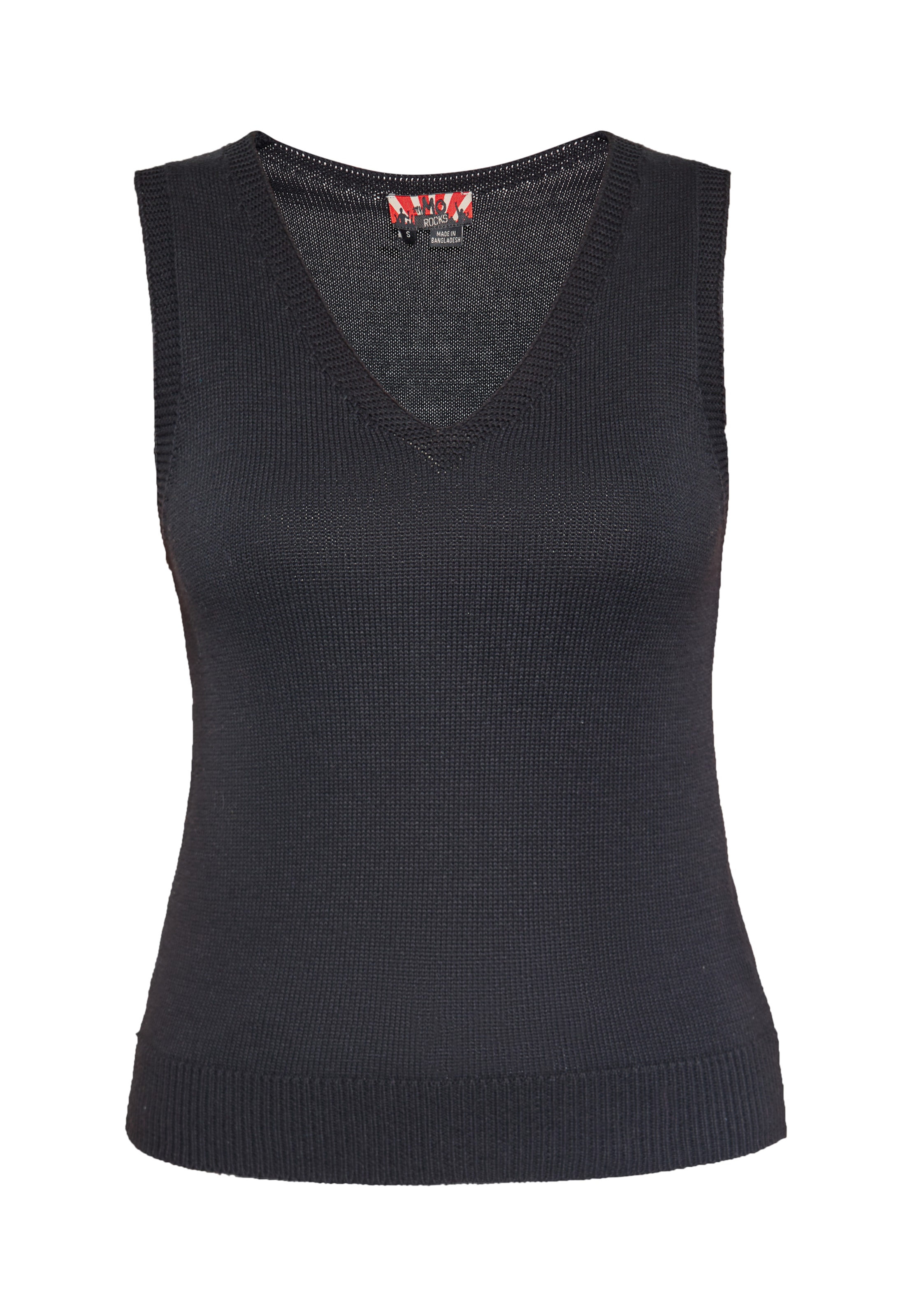 myMo ROCKS - Pullover em preto: frente