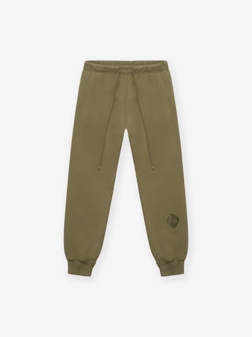 BARRYAN Bukser 'Embroidered shell sweatpants' i grøn: forside