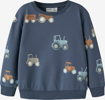 NAME IT Sweatshirt 'NMMFOTRACTOR' in Blau: Vorderseite