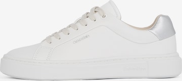 Sneaker bassa di Calvin Klein in bianco: frontale