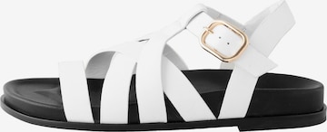 balts Next Sandales: no priekšpuses