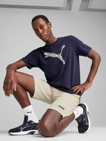 PUMA tavaline Spordipüksid 'ESS No. 1', värv valge
