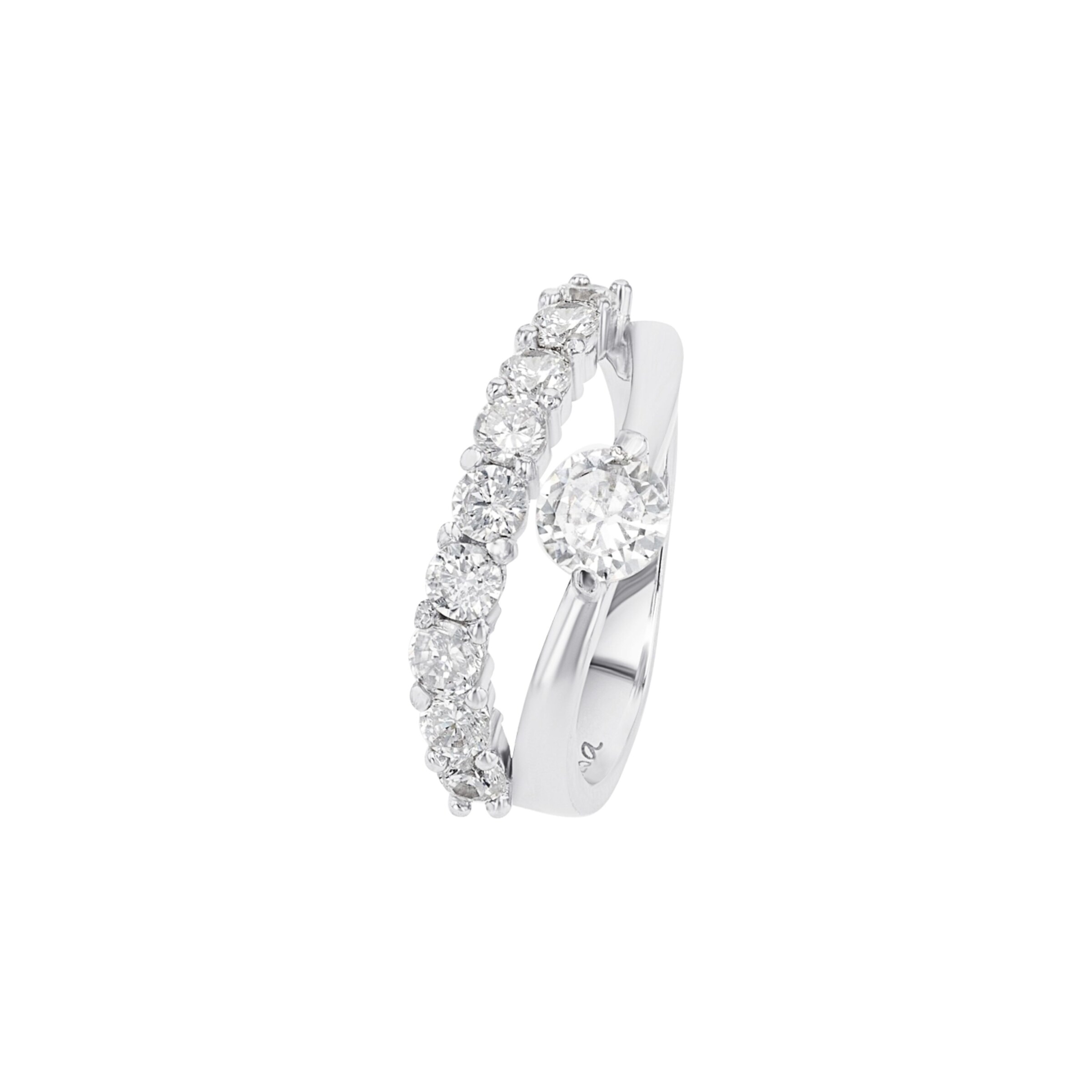 AMOR Ring in Silver: front