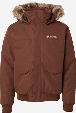 COLUMBIAOutdoor jakna - smeđa boja: prednji dio