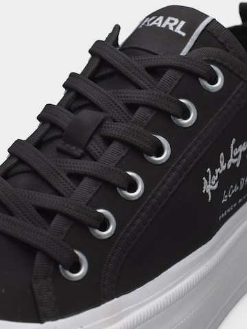 Karl Lagerfeld Låg sneaker i svart