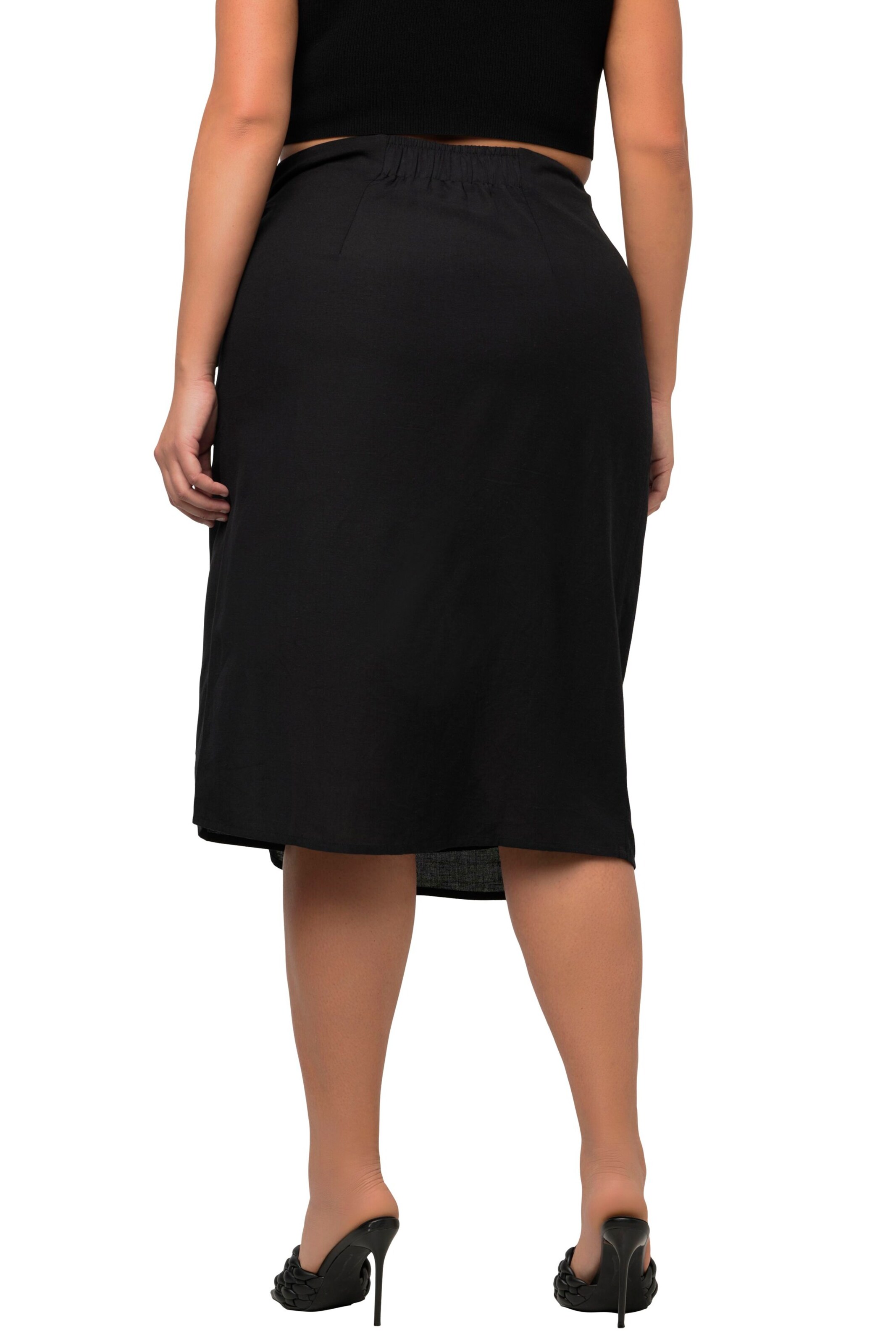 Ulla Popken Rock in Schwarz