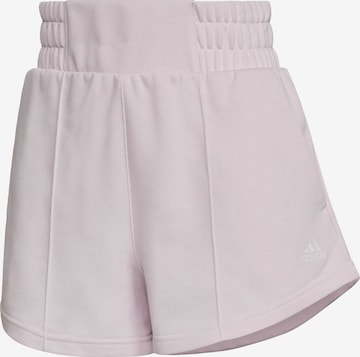 Regular Pantalon de sport ADIDAS SPORTSWEAR en rose : devant