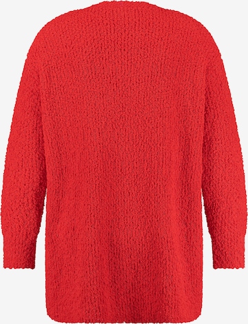 Cardigan SAMOON en rouge