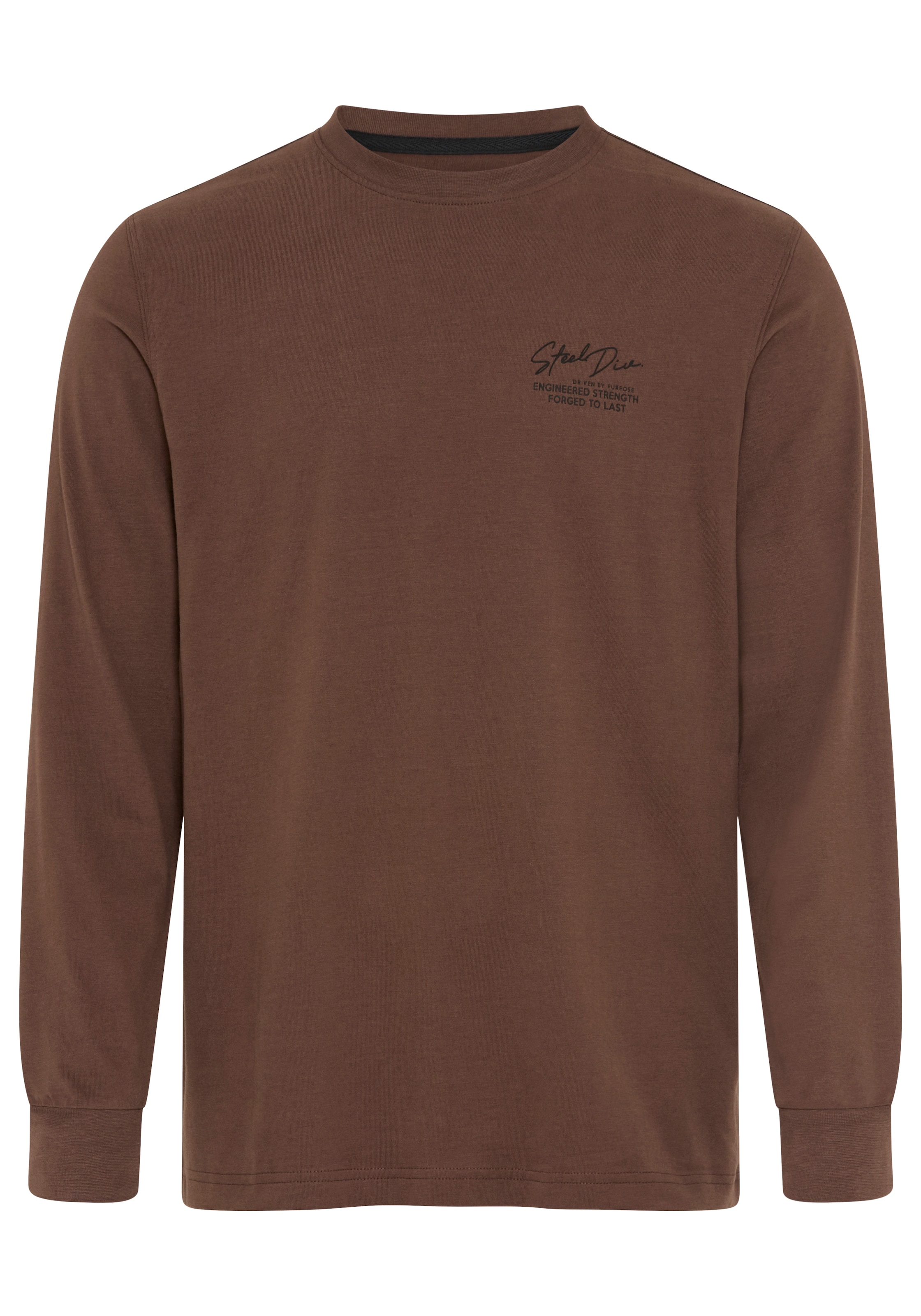 Man's World Shirt in Brown: front