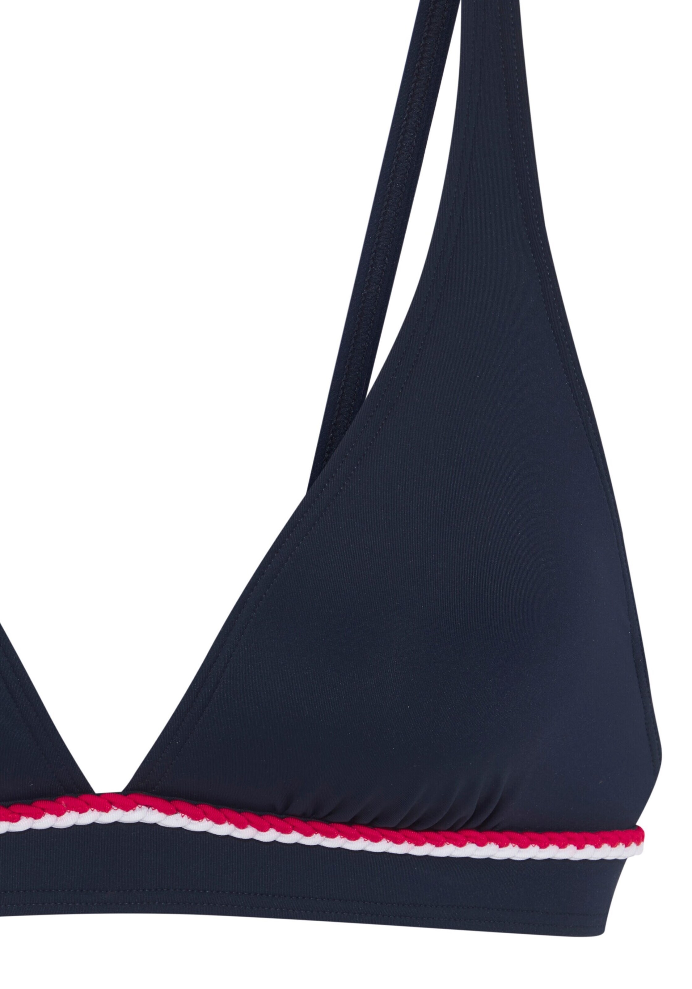 s.Oliver Kolmnurk Bikiinitopp, värv sinine