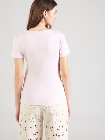 VERO MODA Koszulka 'VMTINNA' w kolorze różowy
