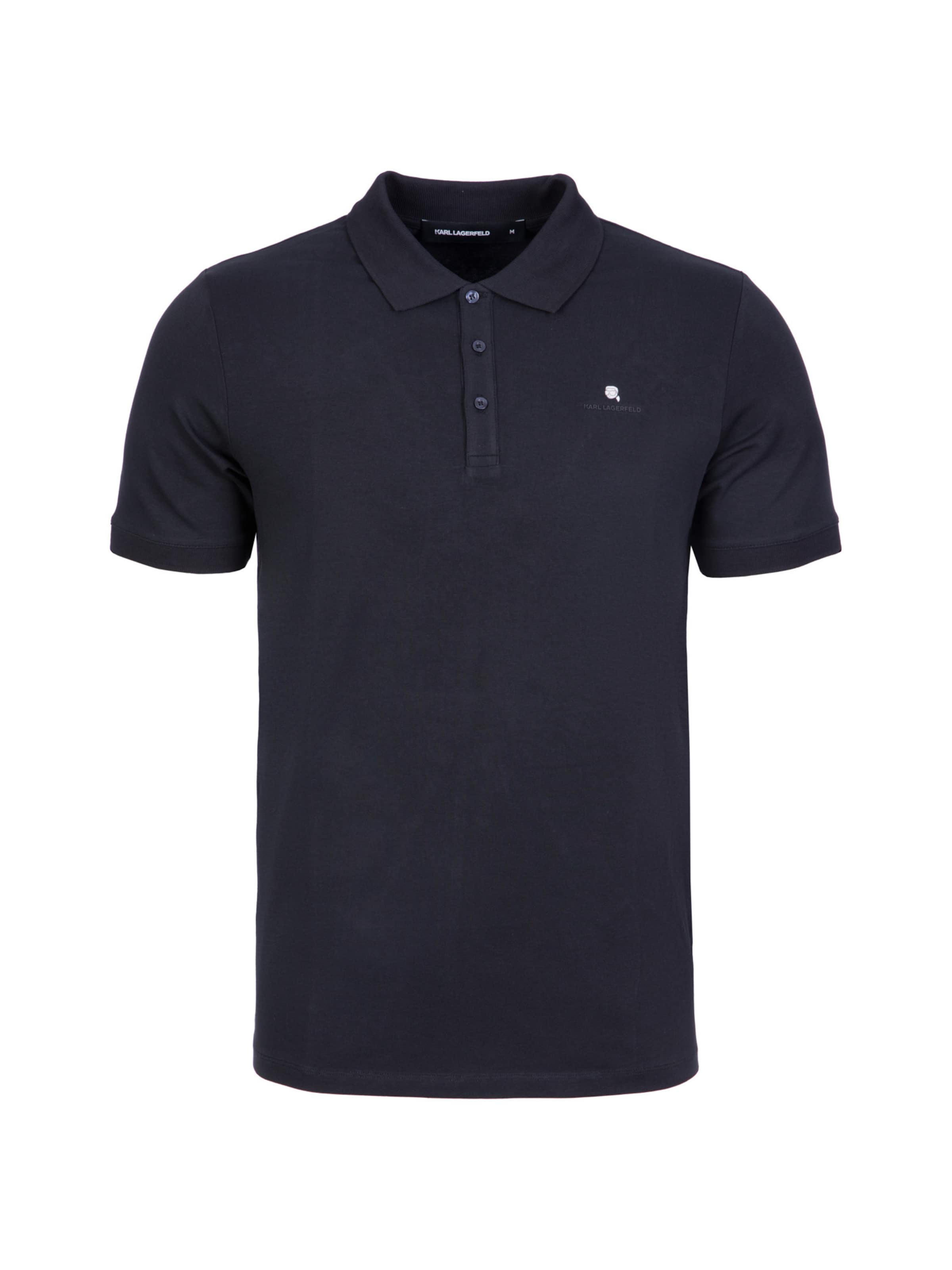 Karl Lagerfeld Poloshirt in Blau: Vorderseite
