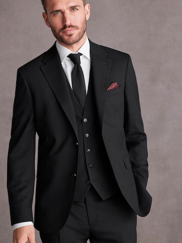 juoda Next Priglundantis modelis Klasikinis švarkas 'Tollegno': priekis