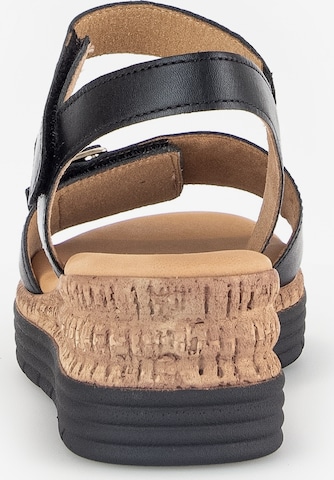 GABOR Sandals in Black