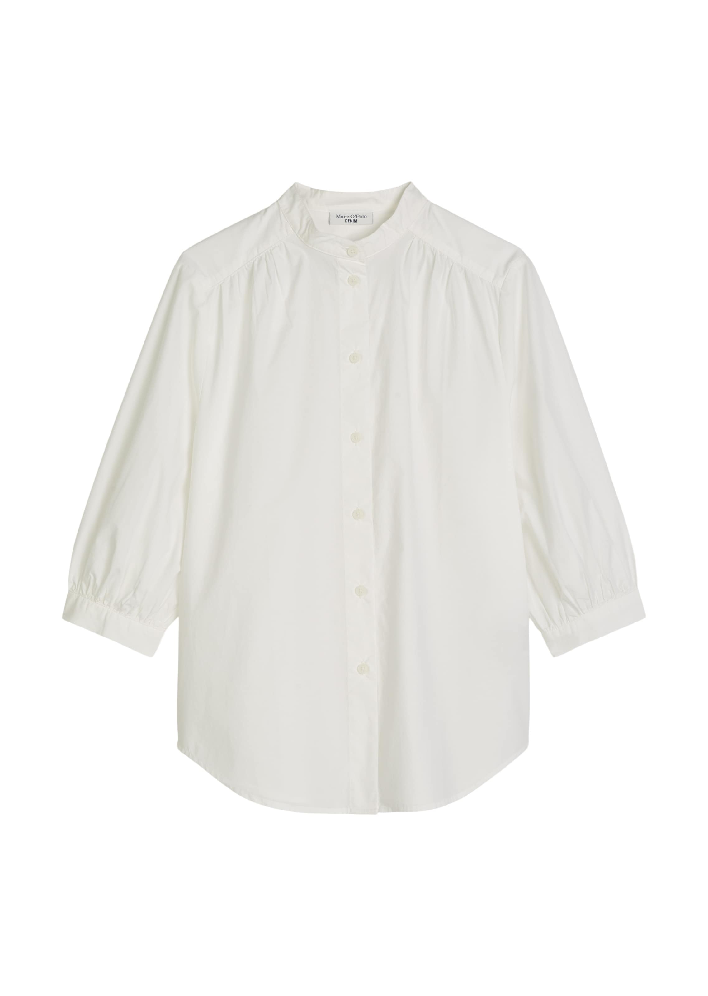 Marc O'Polo DENIM Bluse in Weiß: Vorderseite