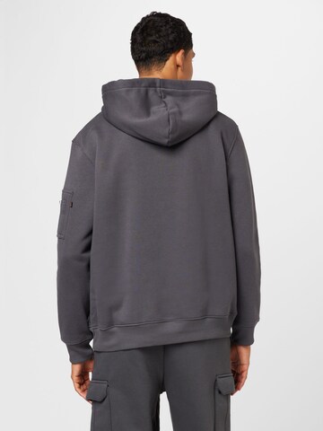 ALPHA INDUSTRIES - Sweatshirt em cinzento