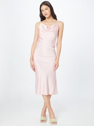WAL G. Φόρεμα κοκτέιλ σε ροζ: μπροστά