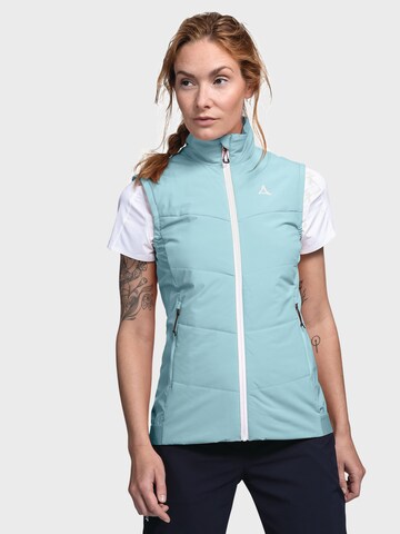 Schöffel Sportbodywarmer 'Skorpa' in Blauw: voorkant