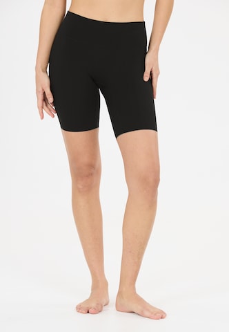 Athlecia Skinny Sportbroek 'Emarri' in Zwart: voorkant