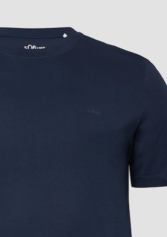 T-Shirt s.Oliver en bleu