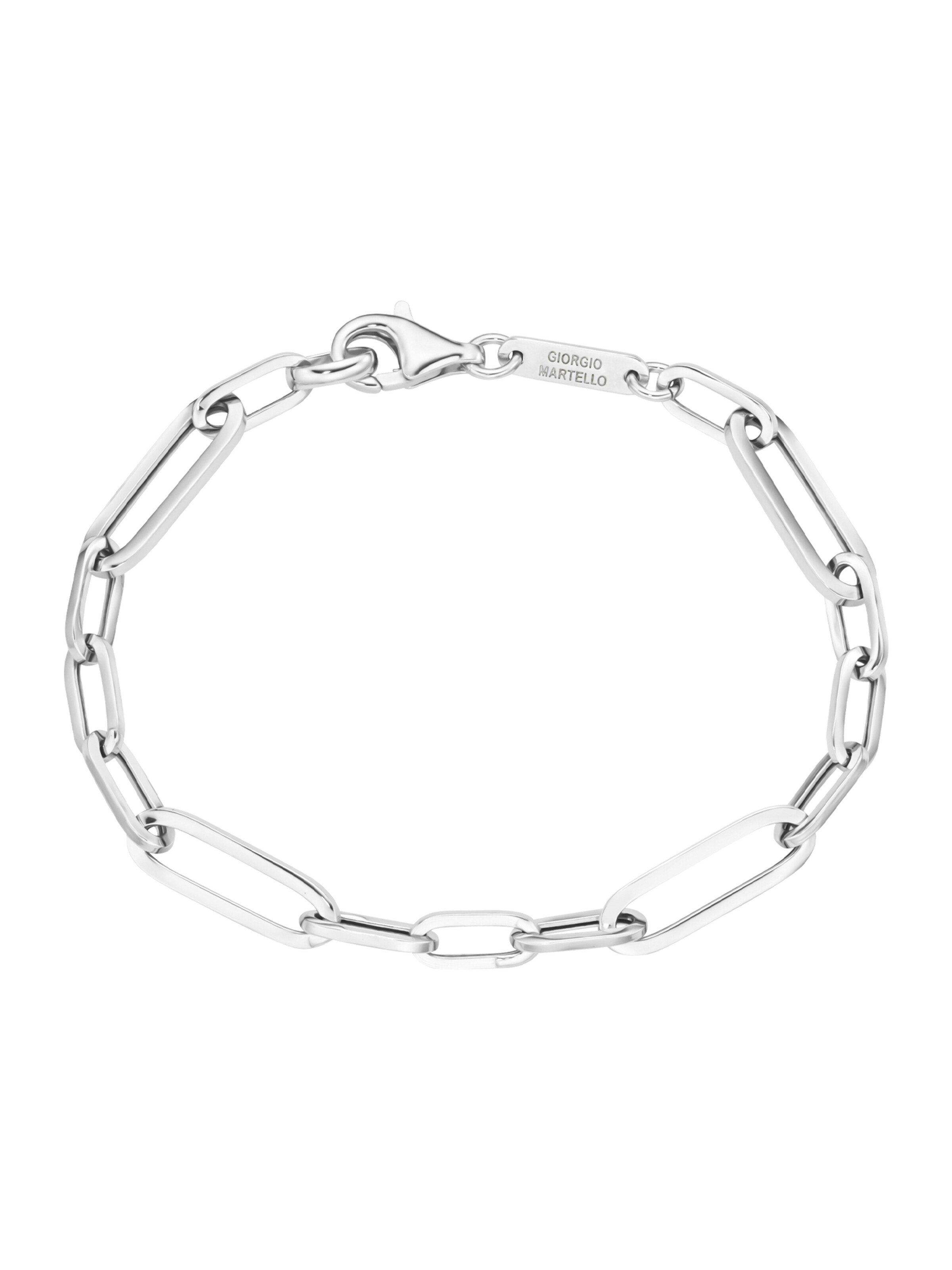 Giorgio Martello Milano - Pulsera en plata: frente