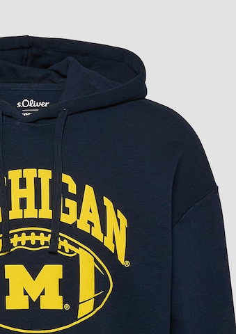 Sweat-shirt s.Oliver en bleu