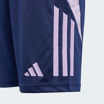 ADIDAS PERFORMANCE Slimfit Sportbroek 'France' in Blauw