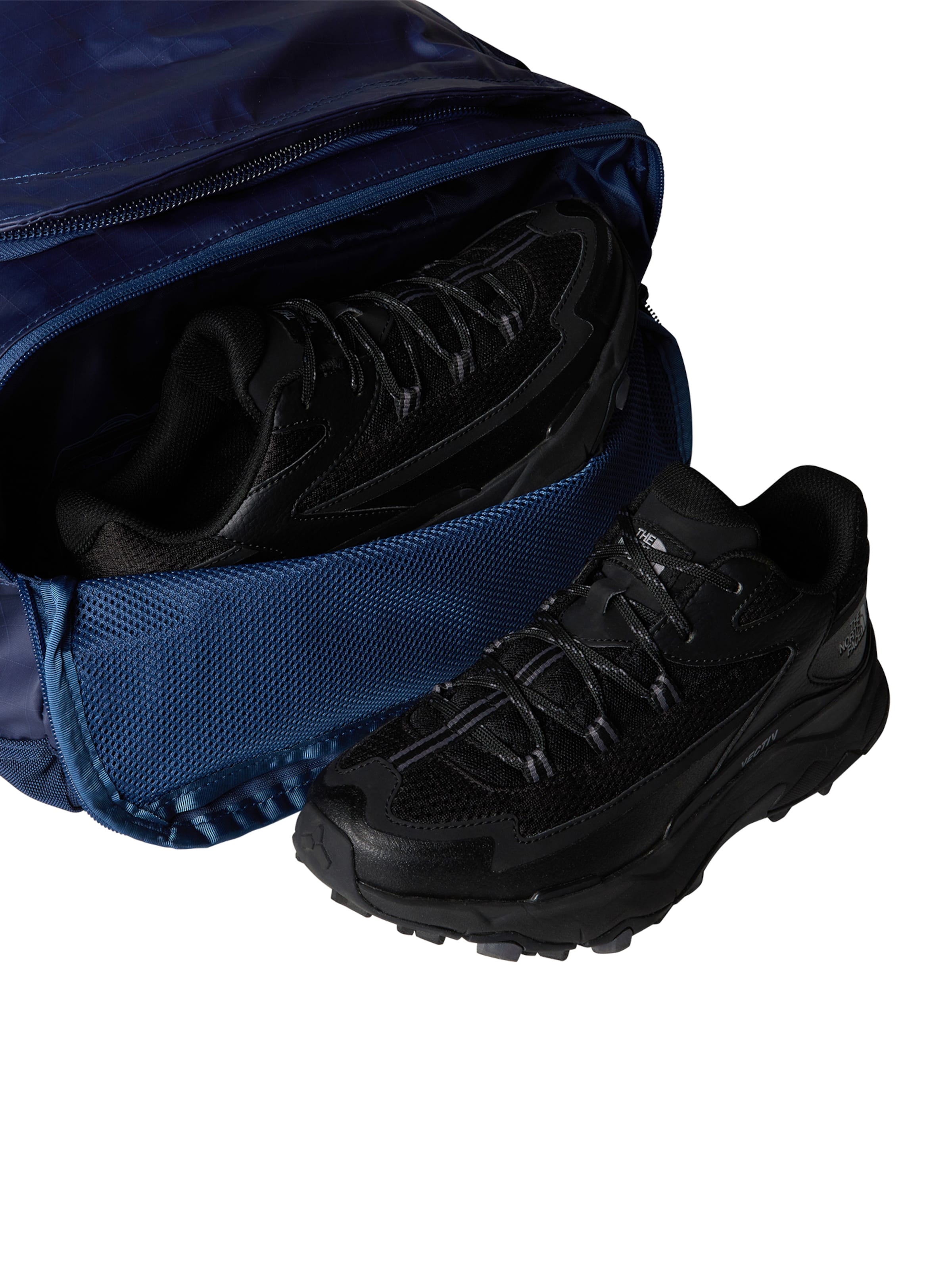 mėlyna THE NORTH FACE Kelioninis krepšys 'Base Camp Voyager'