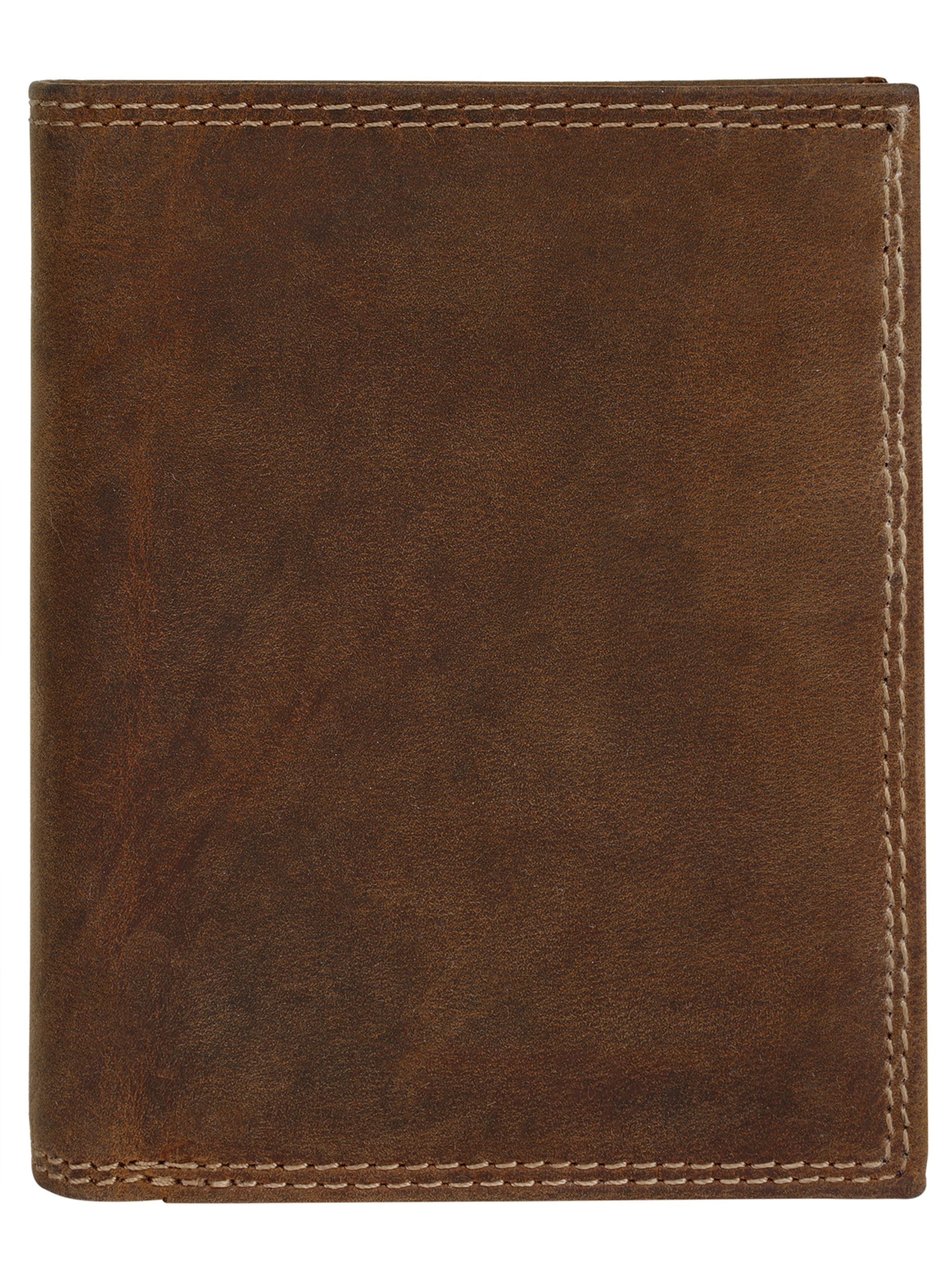 Bagan Wallet in Brown: front