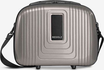 Redolz Toilettas 'Essentials 14' in Grijs: voorkant
