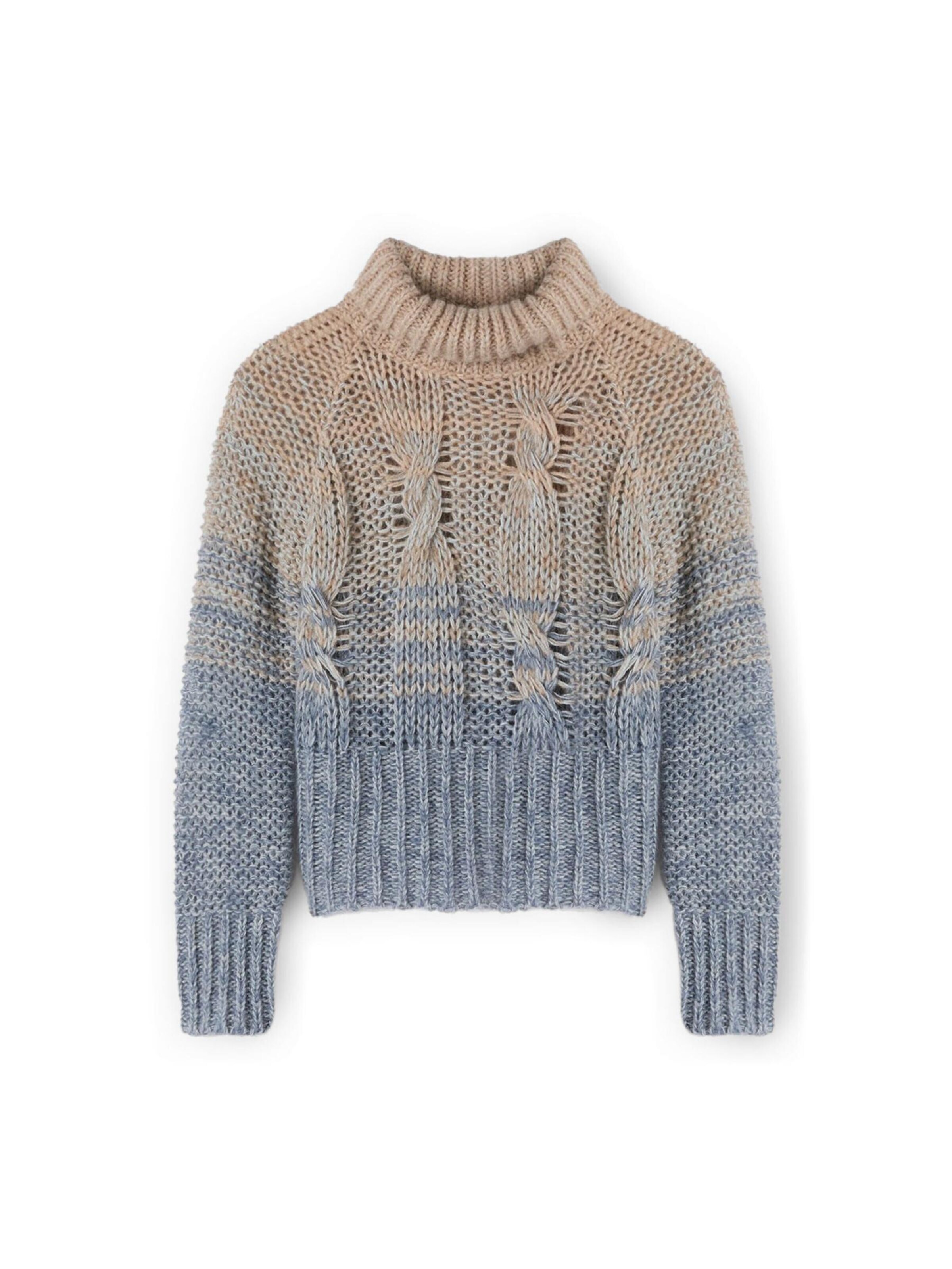 Pull-over MOTIVI en bleu : devant