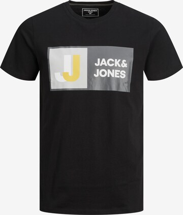 JACK & JONES Tričko 'Logan' – černá: přední strana