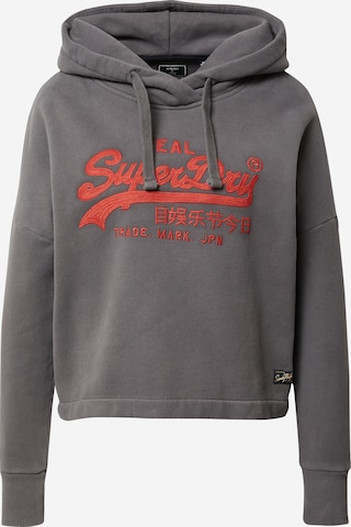 Superdry Mikina – šedá: přední strana