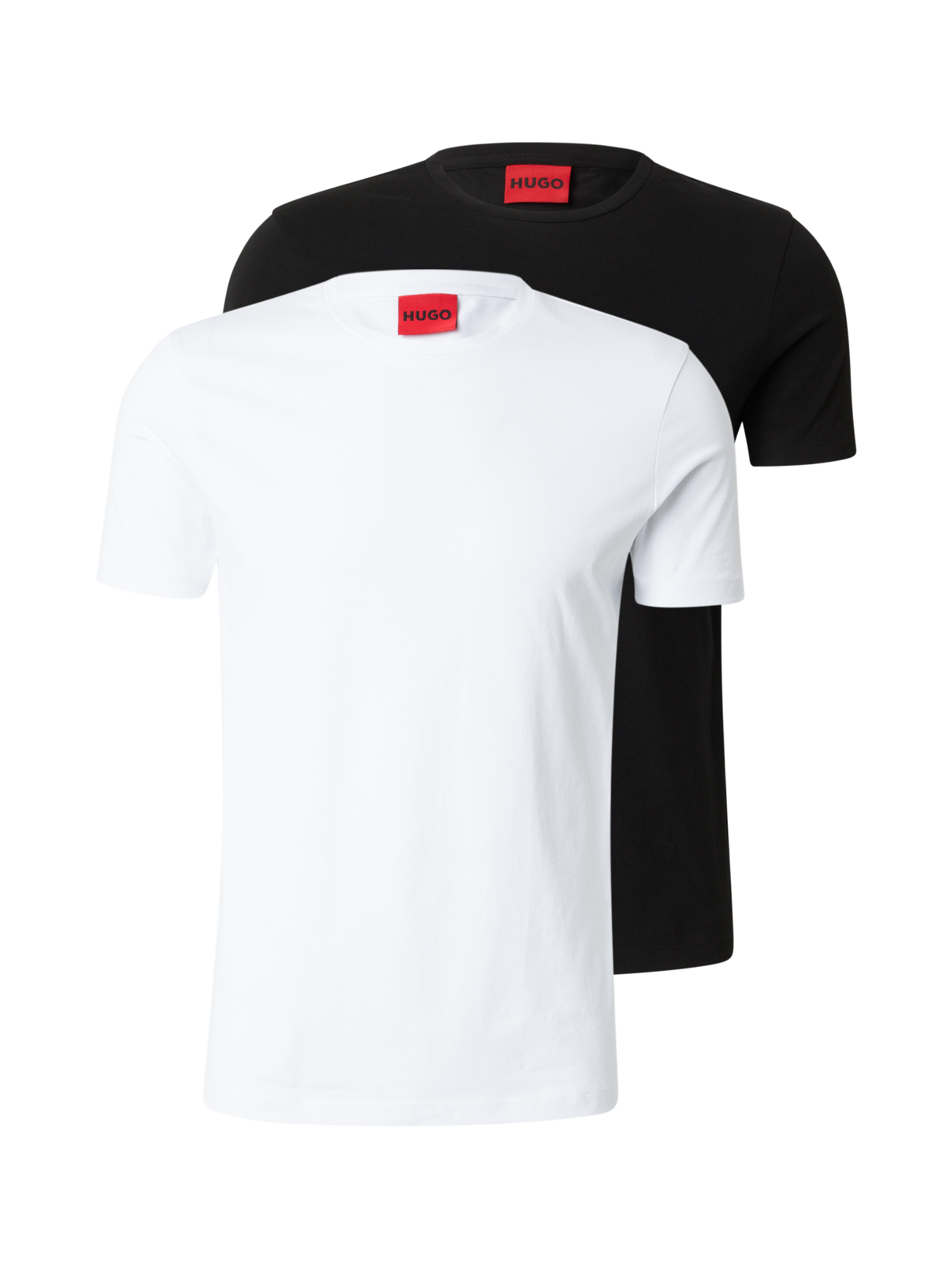 HUGO T-Shirt Uomo Duwedie - Oversize Fit In Cotone Con Stampa Accattivante, Girocollo E Maniche Corte