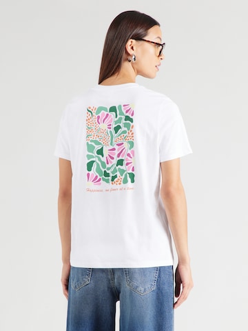 PIECES Shirt 'PCFAST' in White