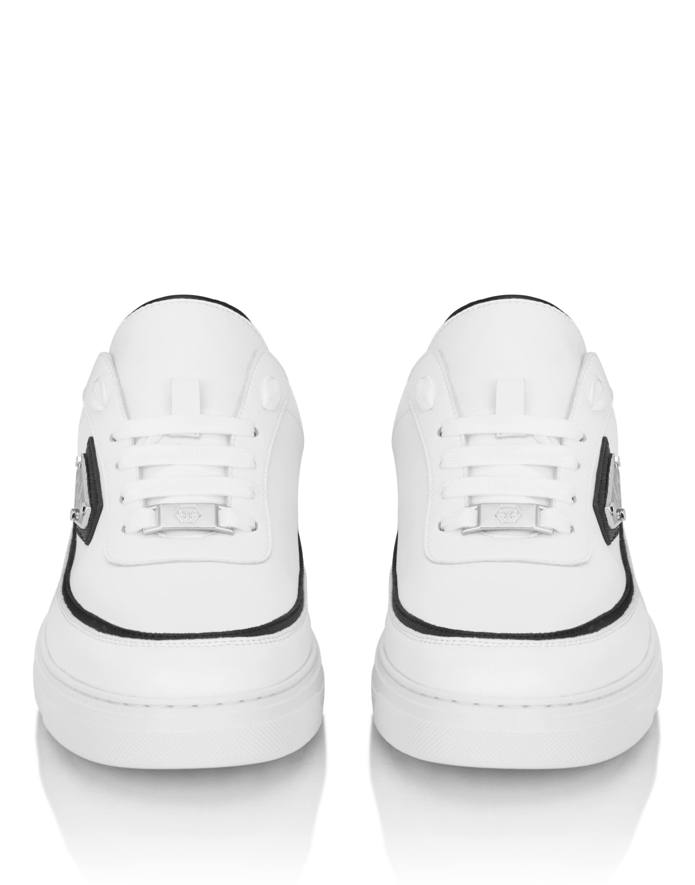 Baskets basses Philipp Plein en blanc