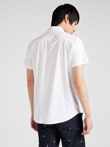 JACK & JONES Slim fit Button Up Shirt 'JPRBLAACTIVE' in White