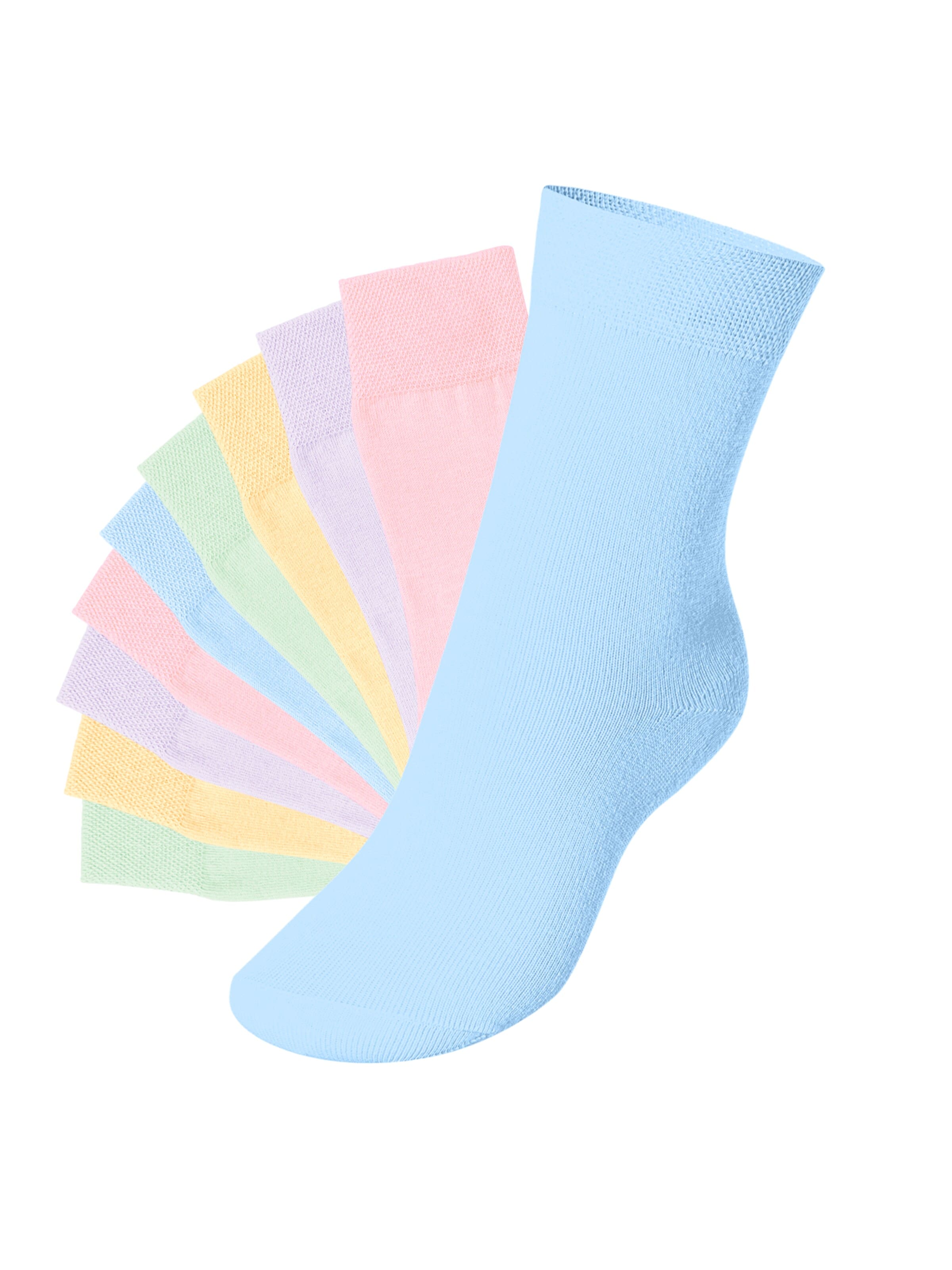 footstar Socken 'EVERYDAY!'‌‌‌‌‌‌ in Blau: Vorderseite